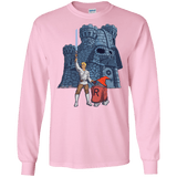 T-Shirts Light Pink / S Darthskull Castle Men's Long Sleeve T-Shirt