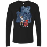 T-Shirts Black / S Darthskull Castle Men's Premium Long Sleeve