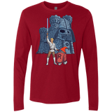 T-Shirts Cardinal / S Darthskull Castle Men's Premium Long Sleeve