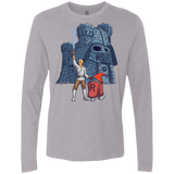 T-Shirts Heather Grey / S Darthskull Castle Men's Premium Long Sleeve