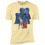 T-Shirts Banana Cream / X-Small Darthskull Castle Men's Premium T-Shirt