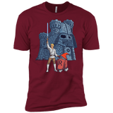 T-Shirts Cardinal / X-Small Darthskull Castle Men's Premium T-Shirt