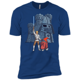 T-Shirts Royal / X-Small Darthskull Castle Men's Premium T-Shirt
