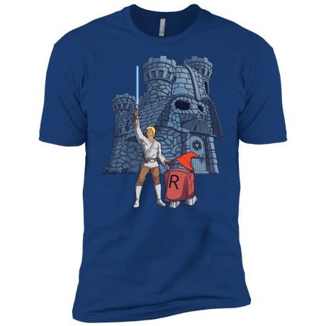T-Shirts Royal / X-Small Darthskull Castle Men's Premium T-Shirt
