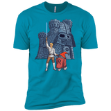 T-Shirts Turquoise / X-Small Darthskull Castle Men's Premium T-Shirt