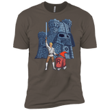 T-Shirts Warm Grey / X-Small Darthskull Castle Men's Premium T-Shirt