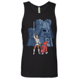 T-Shirts Black / S Darthskull Castle Men's Premium Tank Top