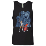 T-Shirts Black / S Darthskull Castle Men's Premium Tank Top