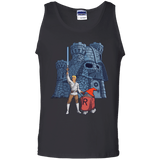 T-Shirts Black / S Darthskull Castle Men's Tank Top