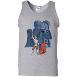 T-Shirts Sport Grey / S Darthskull Castle Men's Tank Top
