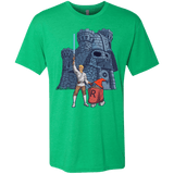 T-Shirts Envy / S Darthskull Castle Men's Triblend T-Shirt