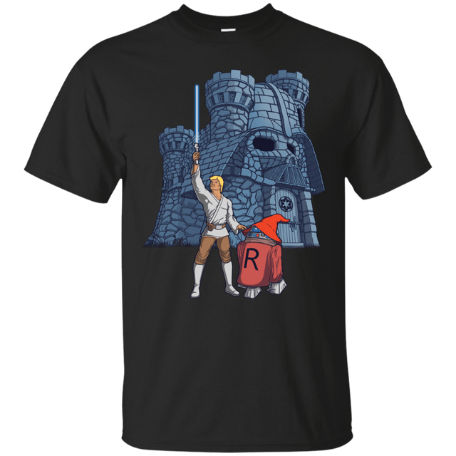 T-Shirts Black / S Darthskull Castle T-Shirt