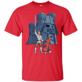 T-Shirts Red / S Darthskull Castle T-Shirt