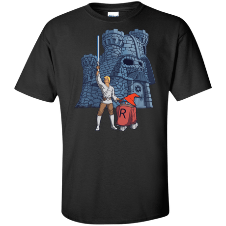 T-Shirts Black / XLT Darthskull Castle Tall T-Shirt