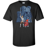 T-Shirts Black / XLT Darthskull Castle Tall T-Shirt