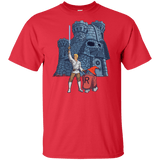 T-Shirts Red / XLT Darthskull Castle Tall T-Shirt
