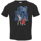 T-Shirts Black / 2T Darthskull Castle Toddler Premium T-Shirt