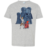 T-Shirts Heather Grey / 2T Darthskull Castle Toddler Premium T-Shirt