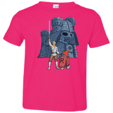 T-Shirts Hot Pink / 2T Darthskull Castle Toddler Premium T-Shirt