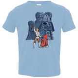 T-Shirts Light Blue / 2T Darthskull Castle Toddler Premium T-Shirt