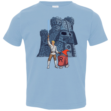 T-Shirts Light Blue / 2T Darthskull Castle Toddler Premium T-Shirt