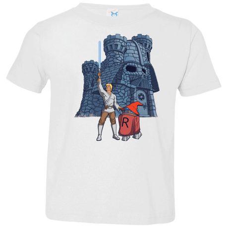 T-Shirts White / 2T Darthskull Castle Toddler Premium T-Shirt