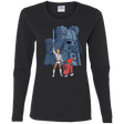 T-Shirts Black / S Darthskull Castle Women's Long Sleeve T-Shirt