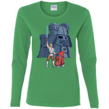 T-Shirts Irish Green / S Darthskull Castle Women's Long Sleeve T-Shirt