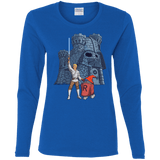 T-Shirts Royal / S Darthskull Castle Women's Long Sleeve T-Shirt