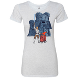 T-Shirts Heather White / S Darthskull Castle Women's Triblend T-Shirt