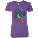 T-Shirts Purple Rush / S Darthskull Castle Women's Triblend T-Shirt