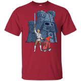 T-Shirts Cardinal / YXS Darthskull Castle Youth T-Shirt