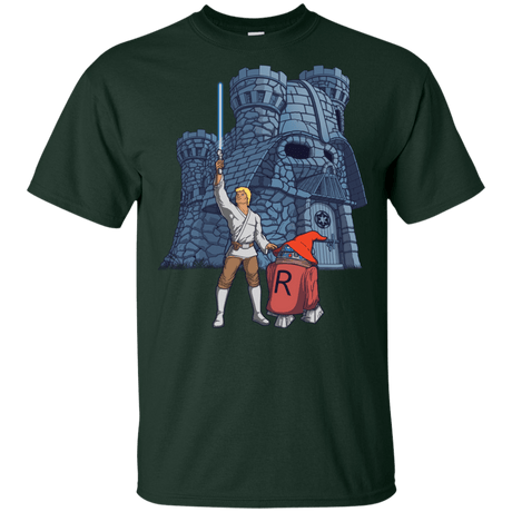 T-Shirts Forest / YXS Darthskull Castle Youth T-Shirt