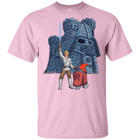 T-Shirts Light Pink / YXS Darthskull Castle Youth T-Shirt