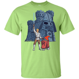 T-Shirts Mint Green / YXS Darthskull Castle Youth T-Shirt