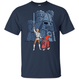 T-Shirts Navy / YXS Darthskull Castle Youth T-Shirt