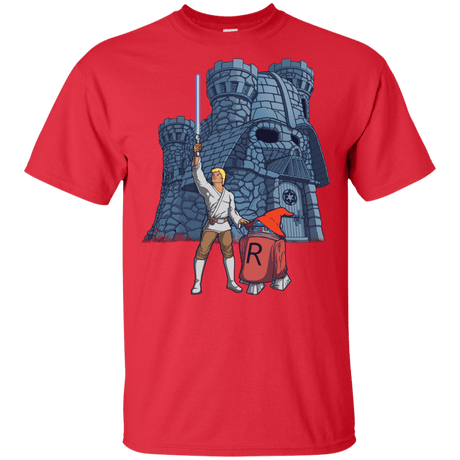 T-Shirts Red / YXS Darthskull Castle Youth T-Shirt