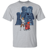 T-Shirts Sport Grey / YXS Darthskull Castle Youth T-Shirt