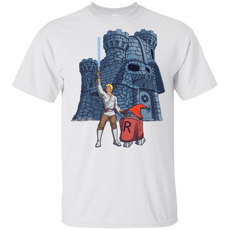 T-Shirts White / YXS Darthskull Castle Youth T-Shirt