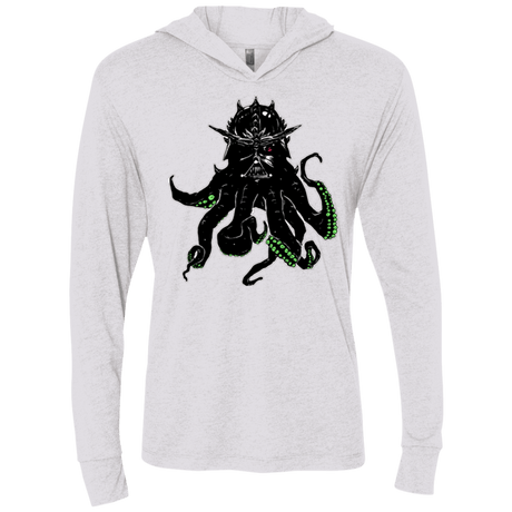 T-Shirts Heather White / X-Small Darthulhu Triblend Long Sleeve Hoodie Tee