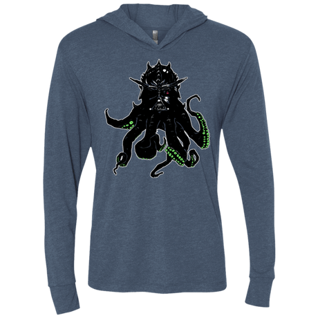 T-Shirts Indigo / X-Small Darthulhu Triblend Long Sleeve Hoodie Tee