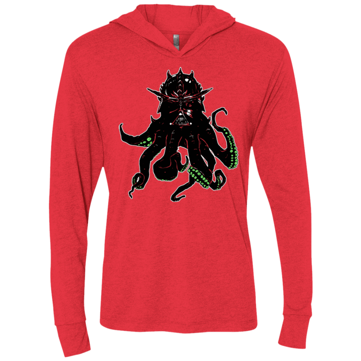 T-Shirts Vintage Red / X-Small Darthulhu Triblend Long Sleeve Hoodie Tee