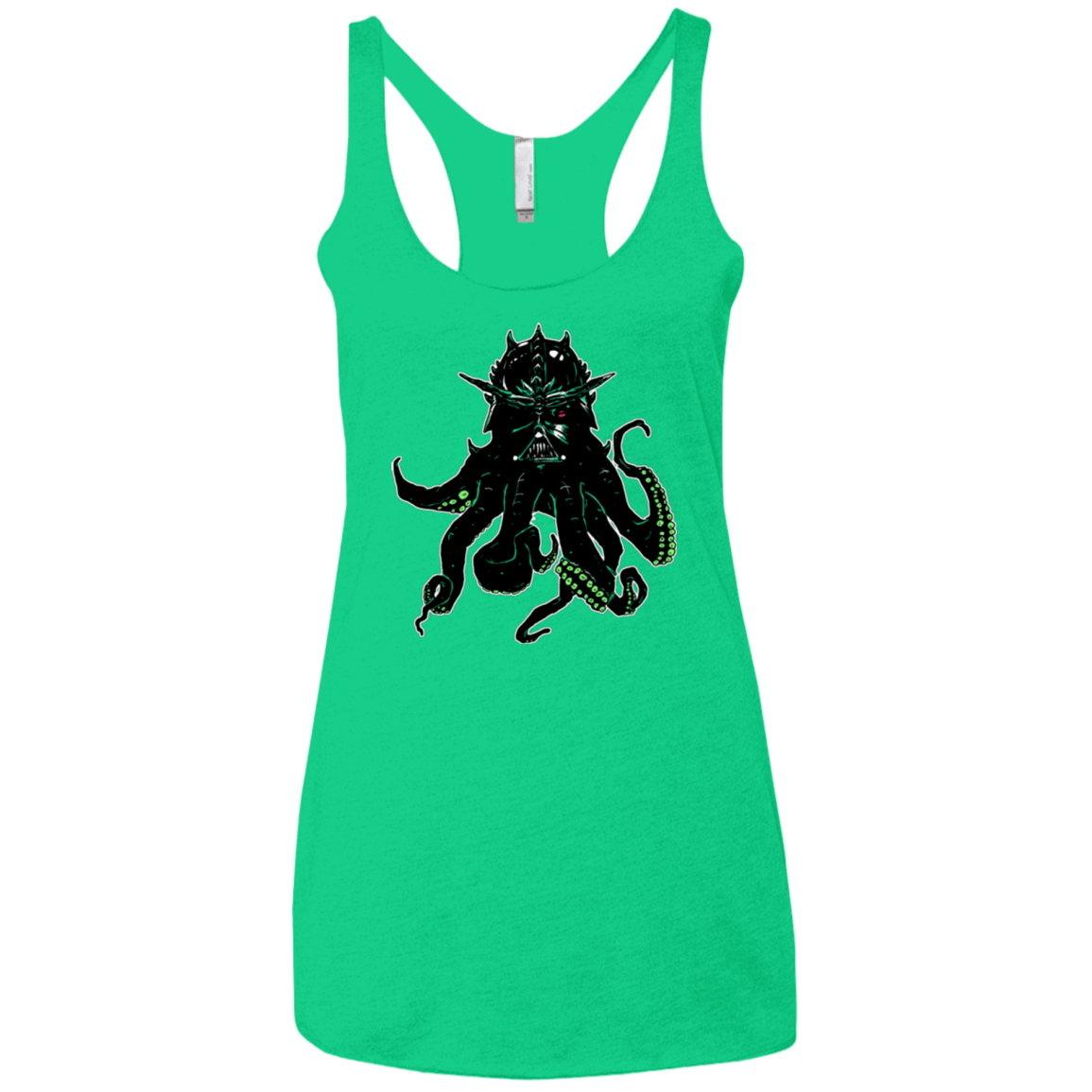 T-Shirts Envy / X-Small Darthulhu Women's Triblend Racerback Tank