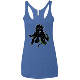 T-Shirts Vintage Royal / X-Small Darthulhu Women's Triblend Racerback Tank