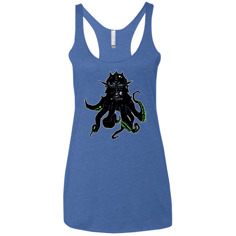 T-Shirts Vintage Royal / X-Small Darthulhu Women's Triblend Racerback Tank