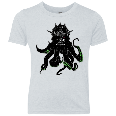 T-Shirts Heather White / YXS Darthulhu Youth Triblend T-Shirt