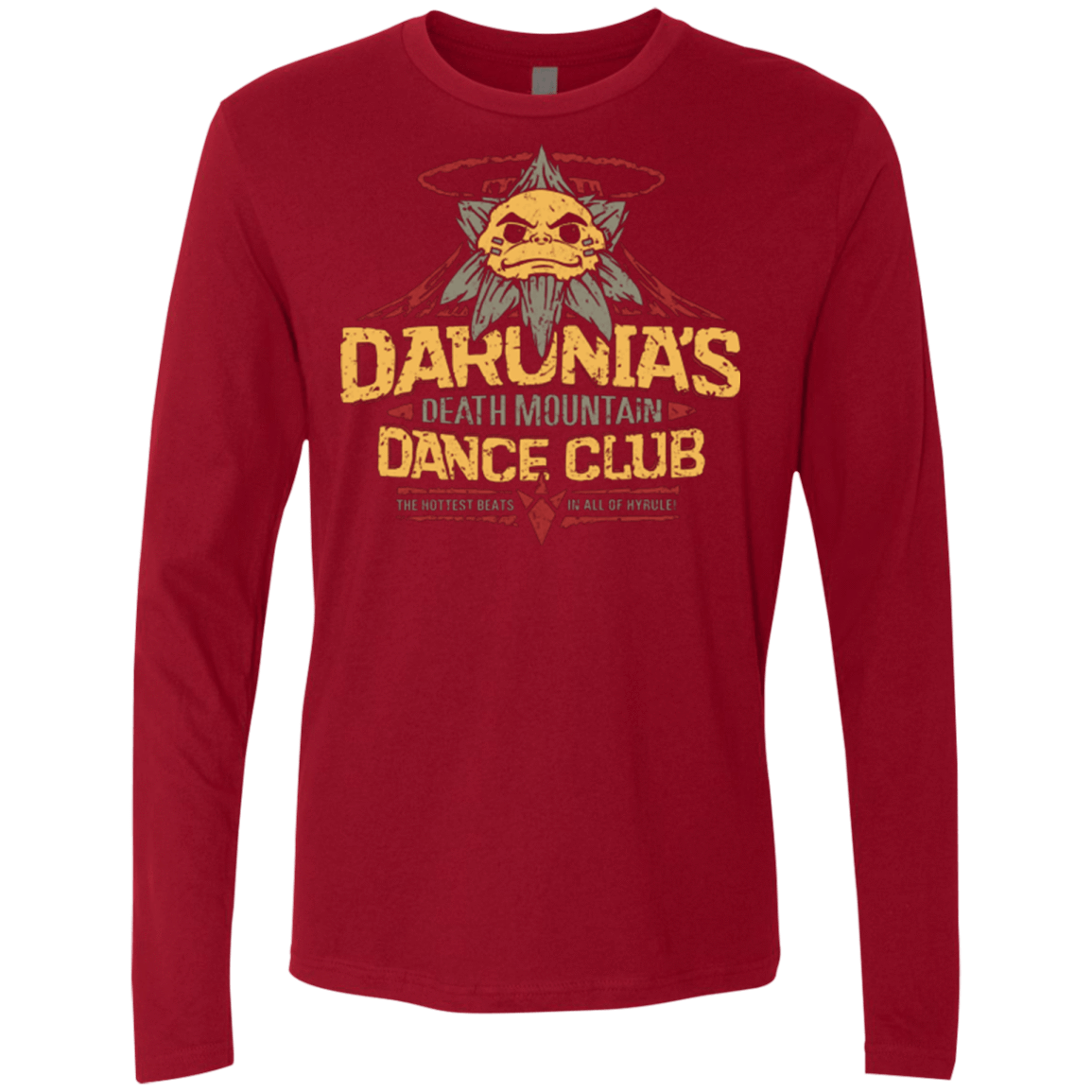 T-Shirts Cardinal / Small Darunia Dance Club Men's Premium Long Sleeve