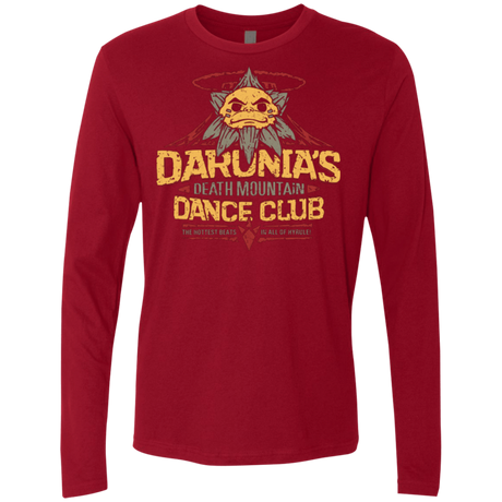 T-Shirts Cardinal / Small Darunia Dance Club Men's Premium Long Sleeve
