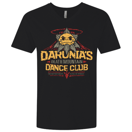 T-Shirts Black / X-Small Darunia Dance Club Men's Premium V-Neck