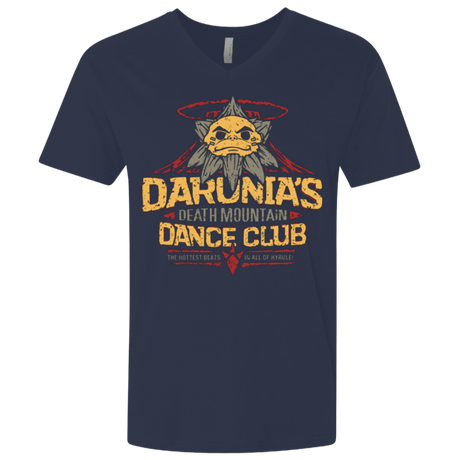 T-Shirts Midnight Navy / X-Small Darunia Dance Club Men's Premium V-Neck